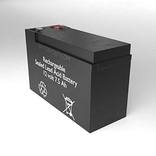 BatteryGuy Back-UPS ES 550 Replacement 12V 7.5Ah SLA Battery Brand Equivalent (Rechargeable, High Rate) - Qty of 1