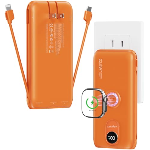 Portable Charger, 10000mAh 22.5W Power Bank Fast Charging