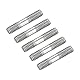 METALLIXITY 5Stk Beidseitige Stiftschraube M4 20mm 304 Edelstahl Stabschraube für Haushalt