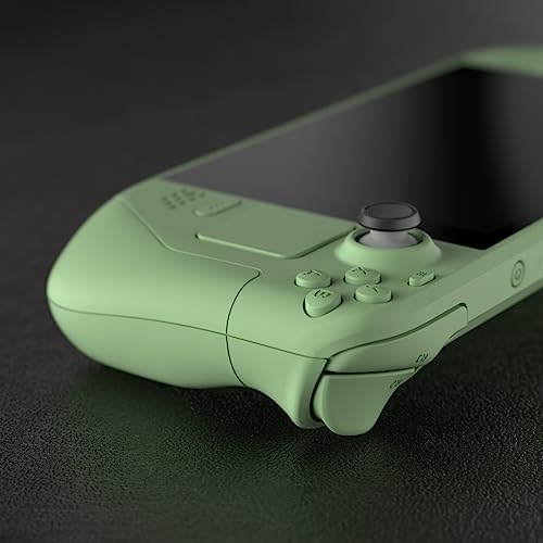 Image of eXtremeRate DIY Full Set Shell with Buttons for Steam Deck LCD, Custom Faceplate Back Plate Replacement Shell for Steam Deck LCD - Matcha Green [Console NOT Included]