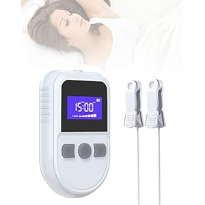 KTS 2.0 CES, inslaaphulp, slapeloosheid, therapieapparaat, met laagfrequente microstroomstimulatie en gepulseerde craniale elektrotherapiestimulatie ter verlichting van depressies, angst en hoofdpijn