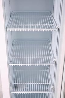 METRO Professional Frigorifero Slim per Bevande GSC2133, 133L, 200 W, 5 Ripiani Regolabili, Illuminazione LED, Serratura, Bianco (Bianco, 133 L)