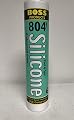 Accumetric 02504GY10 Boss 804 Neutral Cure Gray Silicone Ceramic Tile Grout - 10.3 oz