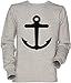 Vendax Églefin Ancre Unisexe Sweat-Shirt Gris