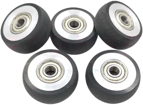 1 PC 35x6x14mm Polyurethane Feed Roller with Bearing for Printing Press