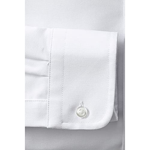 Image of Lands' End School Uniform Boys Long Sleeve Oxford Dress Shirt