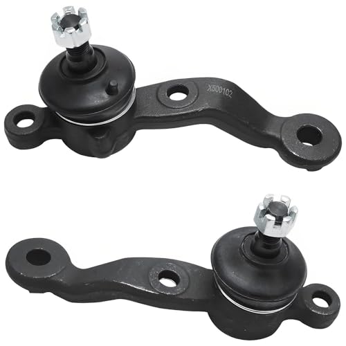 Image of Detroit Axle - 10pc Front End Suspension Kit for 02-10 Lexus SC430, Upper Control Arms Tie Rod Ends Boots Lower Ball Joints 2002 2003 2004 2005 2006 2007 2008 2009 2010 Replacement