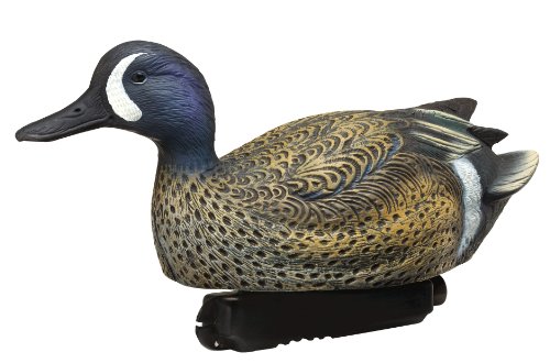 Final Approach Gunner High Definition Blue-Winged Teal Floating Decoy, 6 Pack