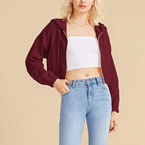 Veste courte zippée velours pour vos sorties décontractées - 7