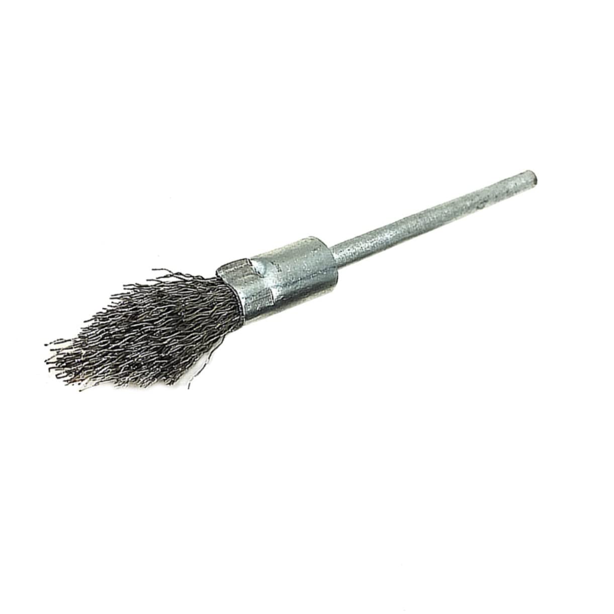 PRETYZOOM Pyramid Shape Wire Brush for 6mm Handle Steel Brush for Drill Rust Removal Metal Surface Cleaning