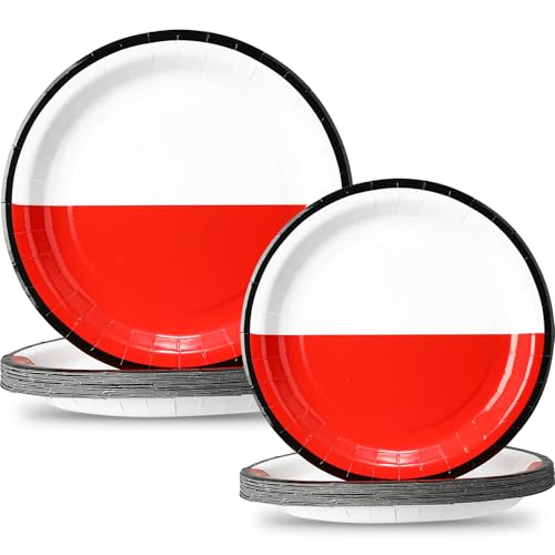 Pickmesh 50 Pcs Cartoon Animation Paper Plates, 7 and 9 Inch Paper Plates