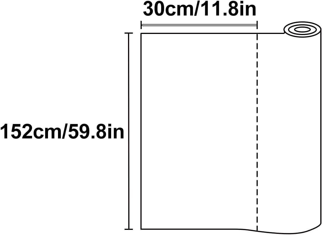 Queenbox 11.8x59.8in Gloss Forged Car Vinyl Wrap Roll Carbon Fiber Air Release DIY Decal, Black, 11.8x59.8in/30x152cm