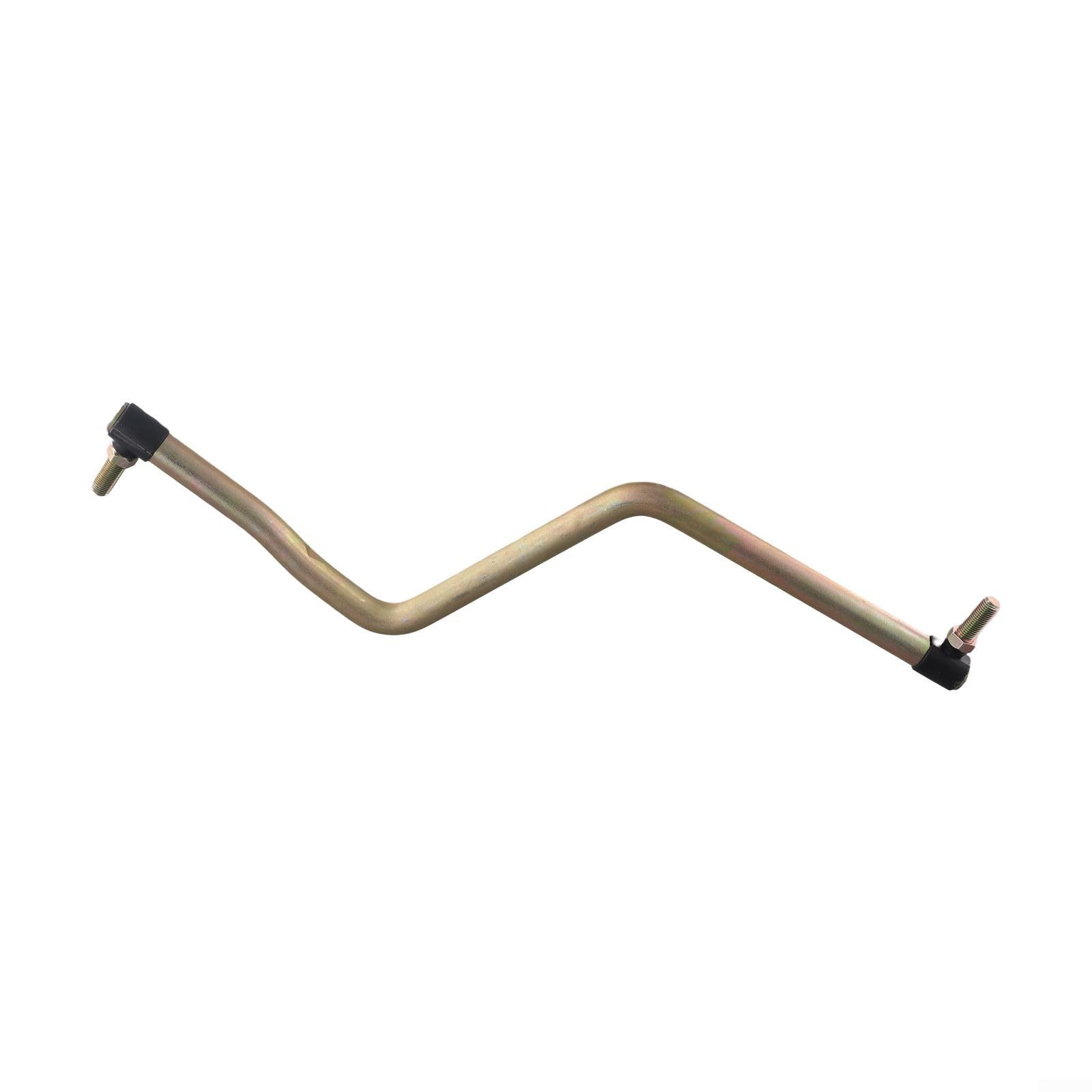 Barre de direction de rechange avec écrous de verrouillage pour tondeuses, assemblage de draglink en métal compatible avec les modèles 175121 532175121, barre de commande d'essieu avant pour