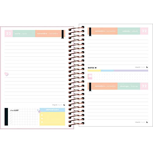 Agenda Espiral Diária Happy 2021