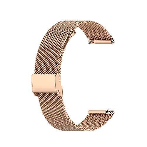 Correa de metal para Garmin Vivoactive 4 pulsera robusta de acero pulido 6