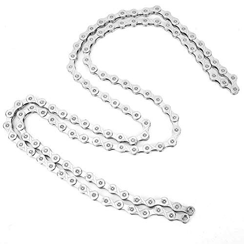 VGEBY1 Cadena de bicicleta, cadena de 10 velocidades, 116 eslabones, cadena de acero ultraligera de repuesto para bicicleta de montaña de carretera