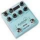 NUX Duotime Stereo Delay Pedal mit 5 Delay-Typen, 40 sec Loop, schwarz