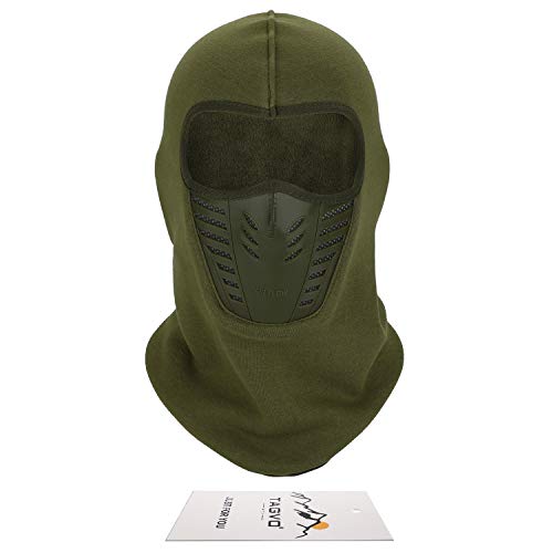 TAGVO Balaclava Ski Mask, Winter Fleece Headwear Riding Hood for Men Women