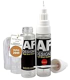 Alex Flittner Designs Stylo de retouche compatible avec Volvo 2040 Braun/Ochre vernis transparent à séchage rapide peinture de retouche peinture automobile