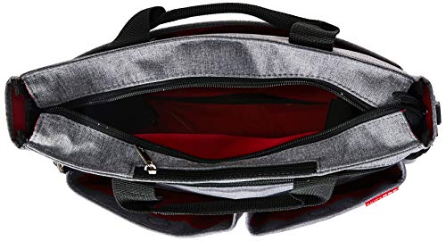 Bolsa Maternidade, Coleção Duo Signature, Skip Hop, Cinza, 33 x 11 x 35 cm