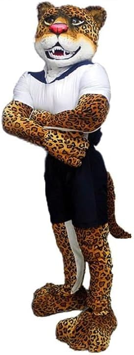 Standout Power Male Jaguar Mascot Outfit