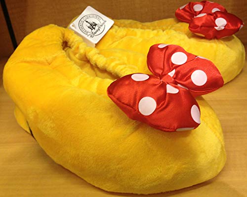 minnie mouse heel slippers