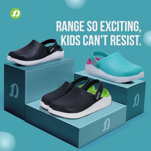 Image of DOCTOR EXTRA SOFT Unisex-Child Kids Classic Ultra Soft Clogs /Sandals with Adjustable Back Strap| Comfortable & LightWeight| Stylish & Anti-Skid| Indoor & Outdoor Casual Sports Mules Boys & Girls D-509