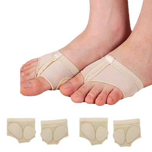 A&K L'YDIA 2Pair Foot Undies Thongs 1/2 Lyrical Dance Paws Pads Ballet Belly Contemporary Dancing Shoes,Jazz, Ballet, Modern Half Sole, Foot Care Pads2