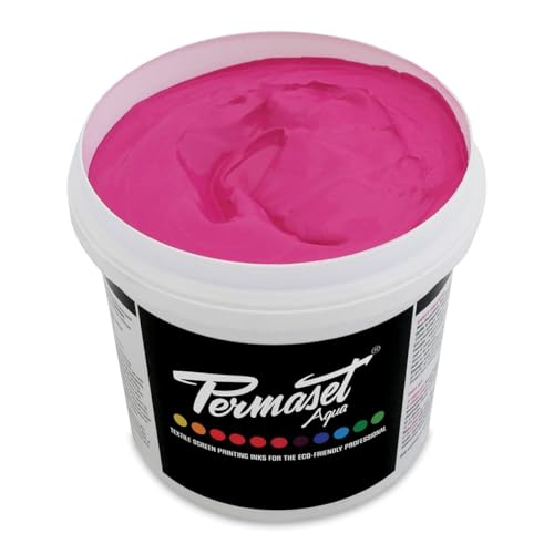 Encre Aqua Permaset tissu 1l rose pour personnaliser vos t-shirts