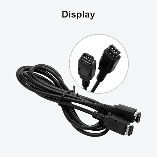 CSTESVN GBC Game Link Cable, 2 Player Connect Cord Compatible with Nintendo Gameboy Color/Pocket/Light, 3.9Ft Black by CSTESVN - Image 7