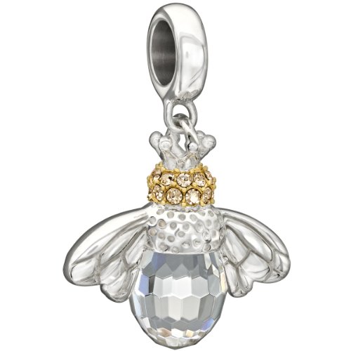 Chamilia plata esterlina abeja reina soluciona pulseras apagadas