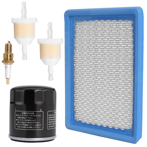 Podoy Club Car Tune Up Kit with Air Oil Fuel Filter Spark Plug for Compatible with 1992-2004 Golf Cart DS Gas