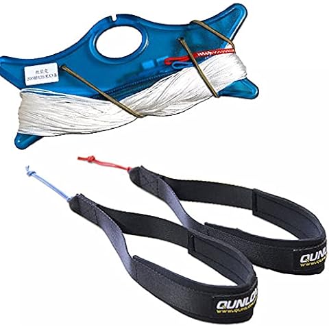 9KM DWLIFE Dyneema Sport Power Kite Flying Wrist Straps (Wrist Straps + Line (a Set)) Cover