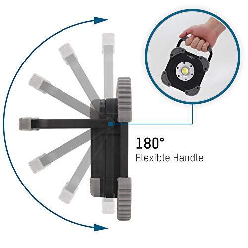 Lampe de chantier rechargeable ANSMANN projecteur LED dimable