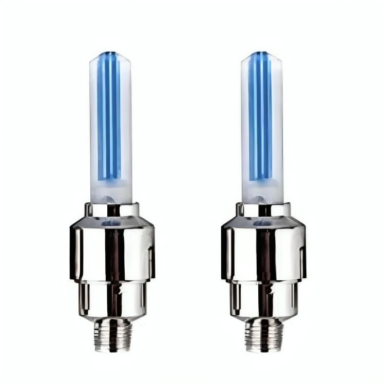 Zordik- Bike/Bicycle Tyre Led Light Rim Valve Cap Flashing with Motion Sensor Blue for Car Motorcycles- Bike Led Lights- Blue (Set of 4 Pcs) (B0D17T2262) Amazon Price History, Amazon Price Tracker