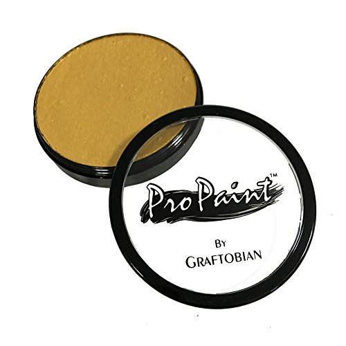 Graftobian Makeup ProPaint Face & Body Paint - Dewdrop Gold 30ml - Halloween Makeup - Costume Makeup for Adults - Body Paints for Adults - Face Paint Makeup - Skin Paint - Makeup Paint