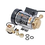 KATSU Water Booster Pump 260W, Automatic & Manual Control Switch, Hot and Cold Water Pump for Garden Home Shower Washing Machine 151414