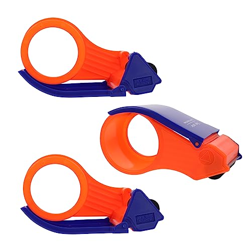 HOMSFOU 3piezas Selladora De Cajas De Cartón Cortadoras De Cinta Prácticas Para Selladoras De Bolsas De Plástico Reutilizables Para Uso Cocina o Despacho