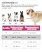 Joytale Hundegeschirr mittelgroße Hunde, reflektierendes Geschirr Hund,luftdurchlässige Hundegeschirr, verstellbares Brustgeschirr mit Griff beim Führen und Training, Rosa, M