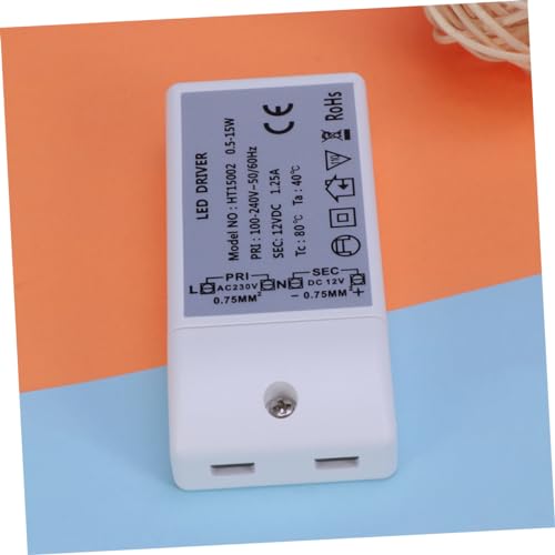 OSALADI 3 Pecas Cc 12v Led Motorista De Iluminação Led Driver Led 15w Liderado Motorista Conduzido D