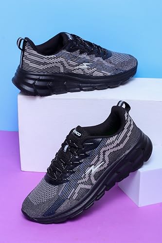 Image of ATHCO mens Magnet Running Shoes for Man Comfortable Men's Sports Shoes with Memory Foam Cushioned Insole Sports Shoes for Men Running Walking Lightweight Gym Shoe for Men Comfortable Stylish & Casual Walking Shoe for Man Anti Slip Gym Footwear