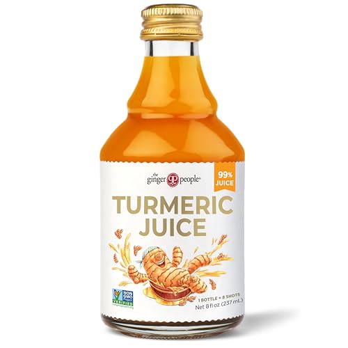 Comparison: Best Juicer For Ginger And Turmeric 5 The Ginger People Fiji Turmeric Juice, 8 oz Glass Bottle (Pack of 1)