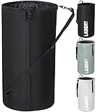 Chrislley 106L Collapsible Laundry Bag Backpack Laundry Liner Extra Large Laundry Basket Foldable Laundry Hamper Dirty Clothes Hamper for Laundry（Black）