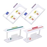 Beaupretty DIY Busstation Modell aus Langlebigem Abs Inklusive Gasstation und Bushaltestelle Sicher und Fein Geschnitten für Sandtisch Dekoration und Kreative Bastelprojekte