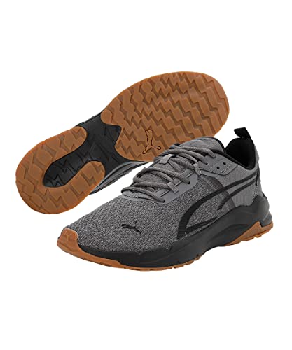Image of Puma Unisex-Adult Stride Sneaker, Cool Dark Gray-Black, 7 UK