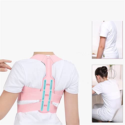 Correcteur de dos réglable avec ceinture de soutien bleu pour enfant