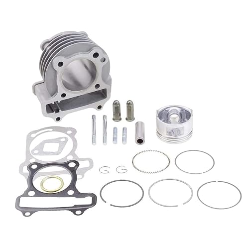 GOOFIT Performance Big Bore Cylinder Kit GY6 80cc 47mm for 139QMB ATV Scooter Moped Go Kart
