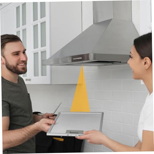 Filtros de campana extractora de cocina en aluminio de 267x305x9 mm para recambio de extractor 8