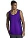 Fruit of the Loom Men's Eversoft Cotton Sleeveless T Shirts, Breathable & Moisture Wicking with Odor Control, Sizes S-4x, Tank-2 Pack-Purple