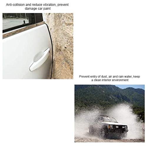 16,4 Piedi Car Door Edge Guards U Shape Bordo Trim...